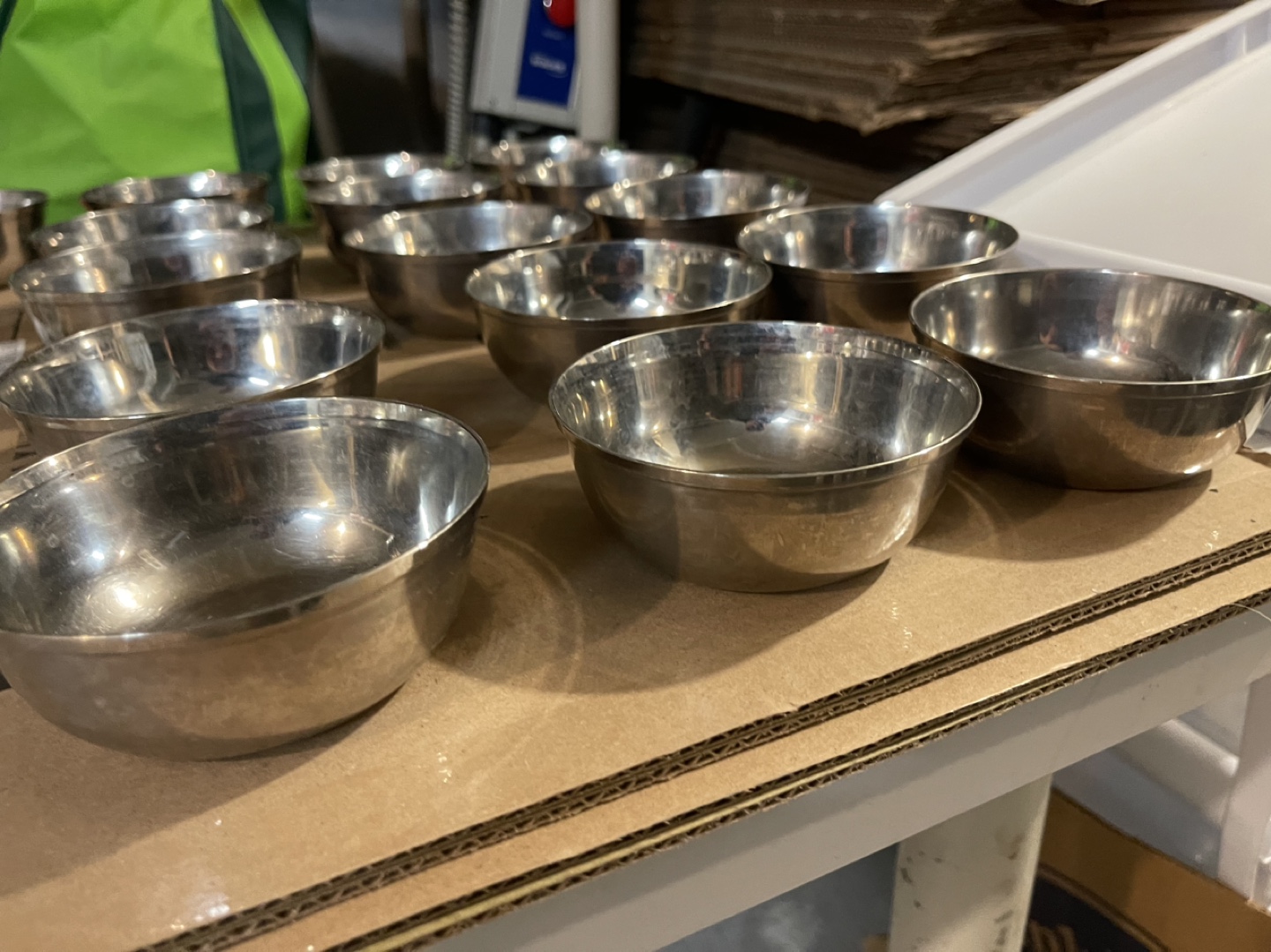 Bulk Lot of Stainless Steel Creamers and Bowls - photo 4