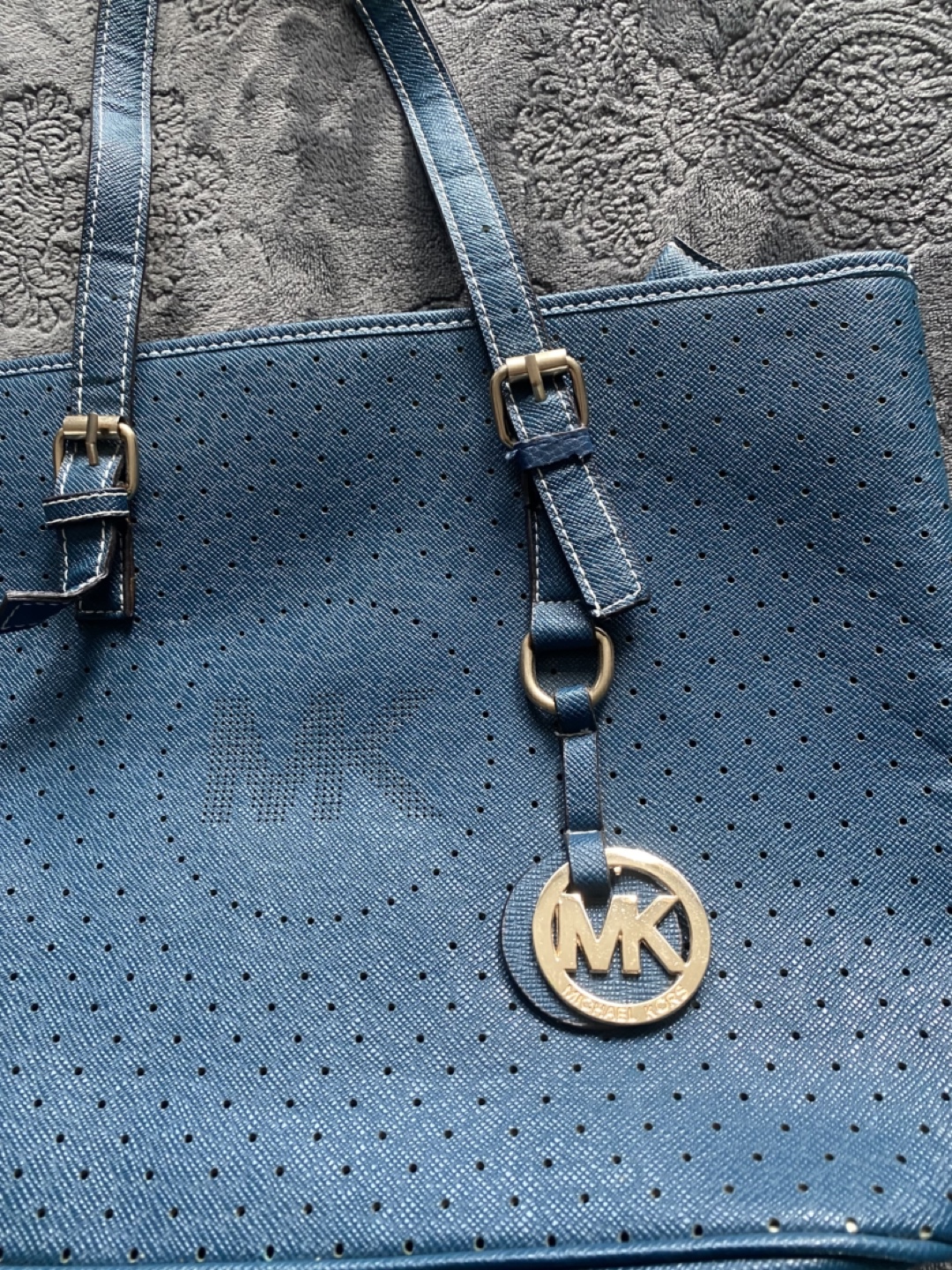 Michael Kors Blue Tote Bag - photo 3