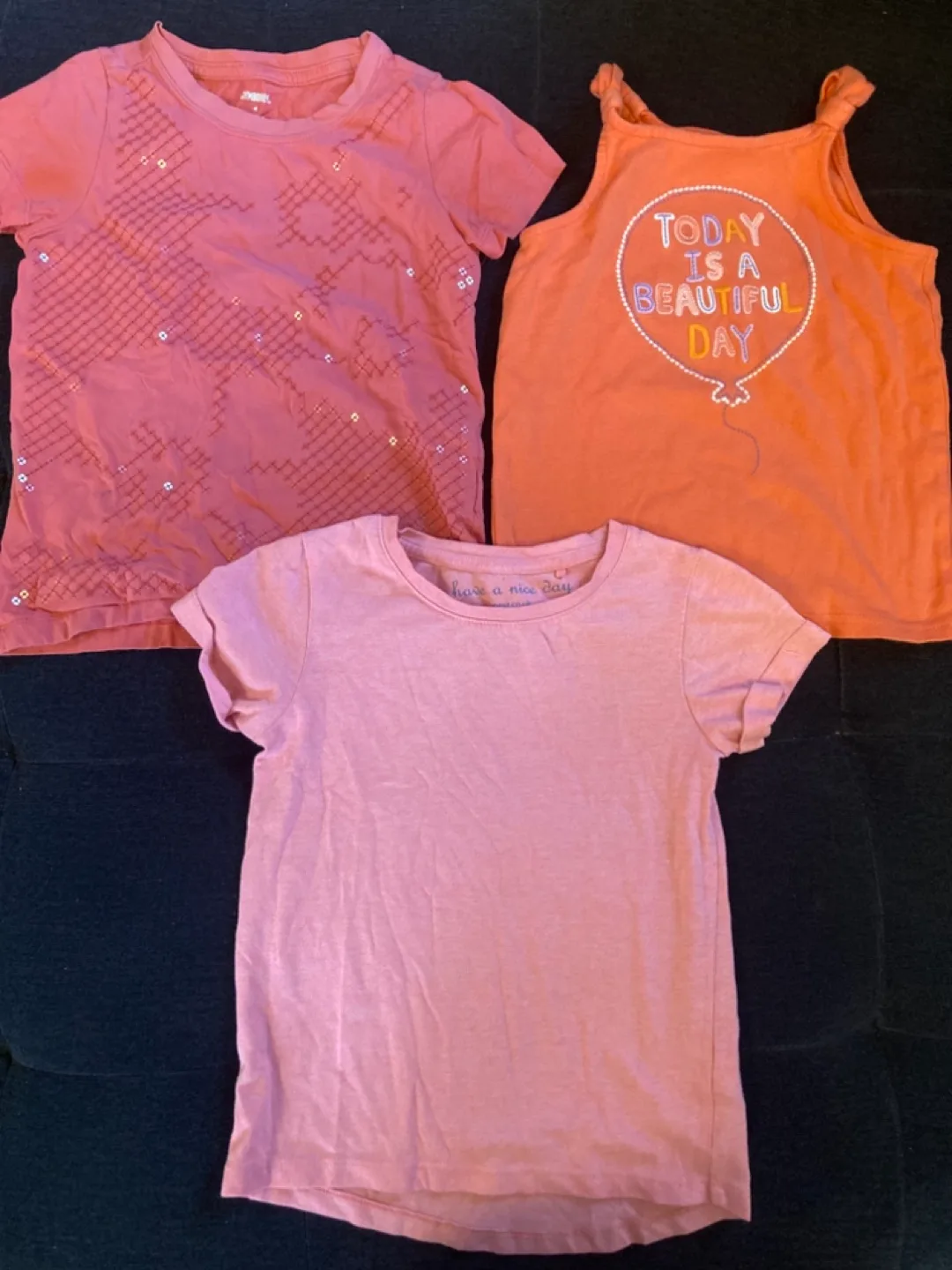 Bundle of 10 Girls' Tops, Size 4-5 Years image indicator(2)