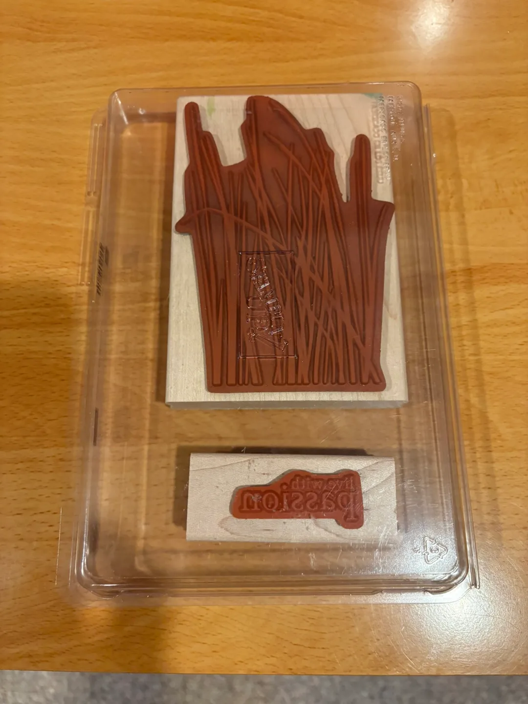 Stampin' Up! Flower and Cattail Rubber Stamps image indicator(2)