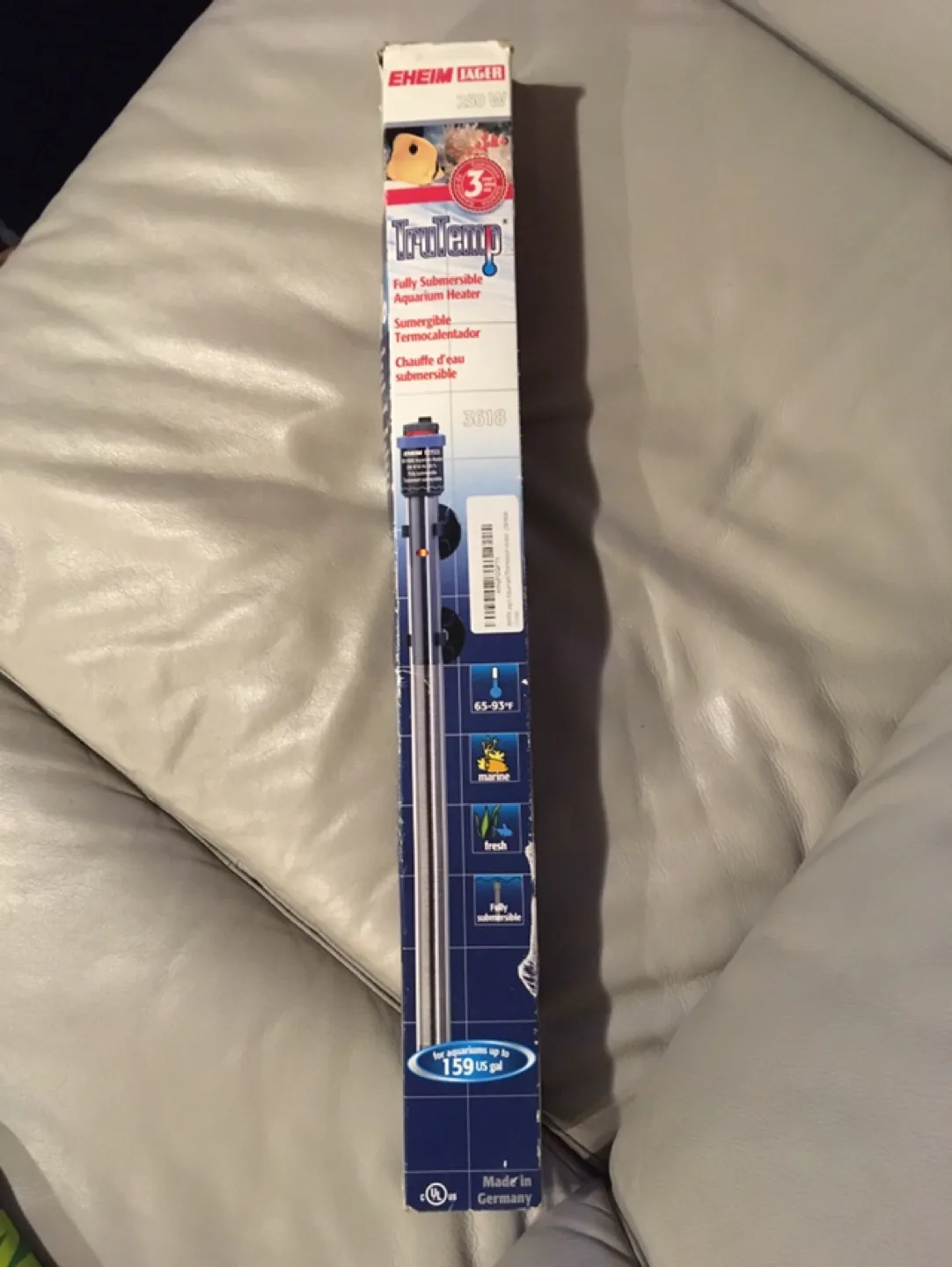 Eheim Jager TruTemp 250W Aquarium Heater image indicator(2)