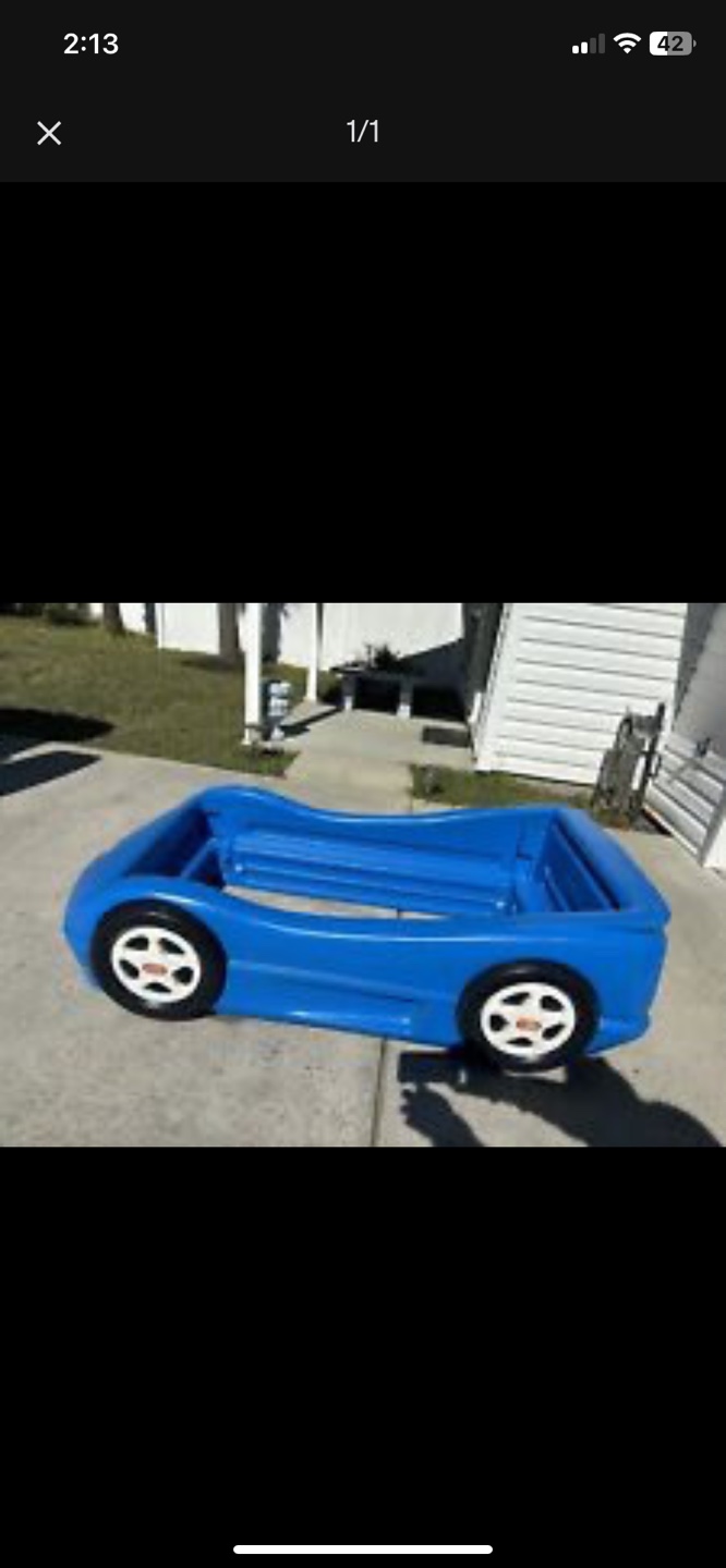 Step2 Roadsters Toddler Bed #freecycle