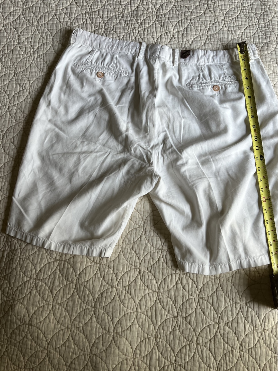 Ballin Men's White Shorts, Size 34 - photo 2