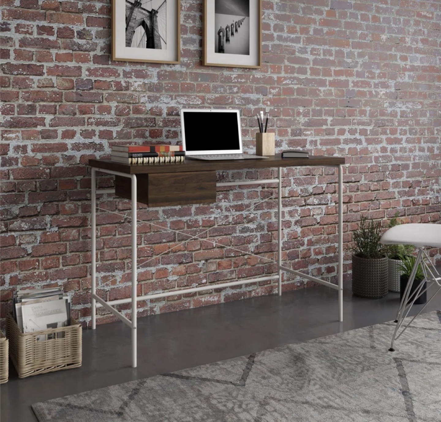 Small Wooden Desk - photo 2