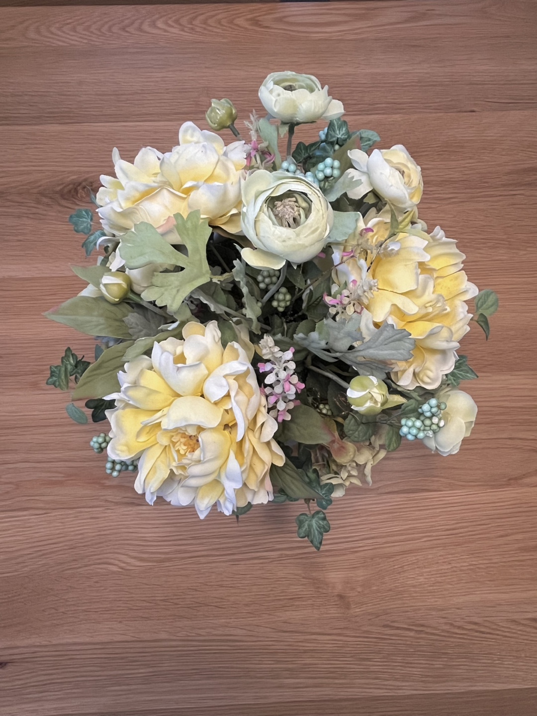 Yellow flowers with Vase Decor - photo 2