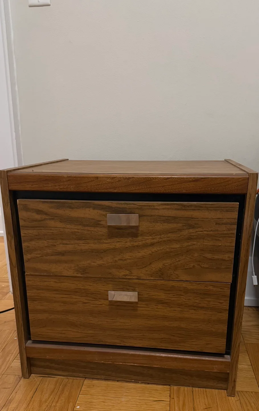 Nightstand with Two Drawers