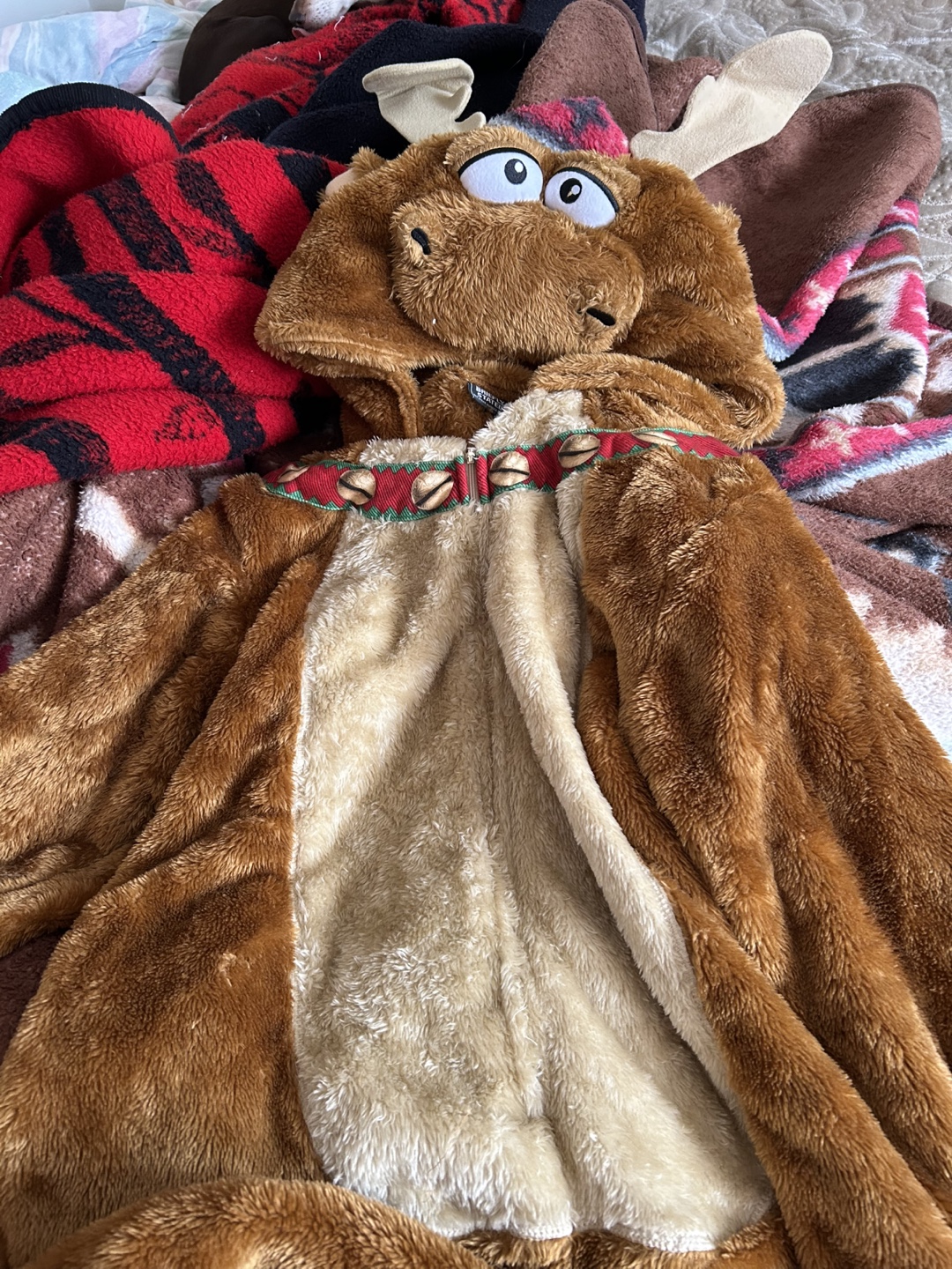 Adult X-Large Moose Union Onesie