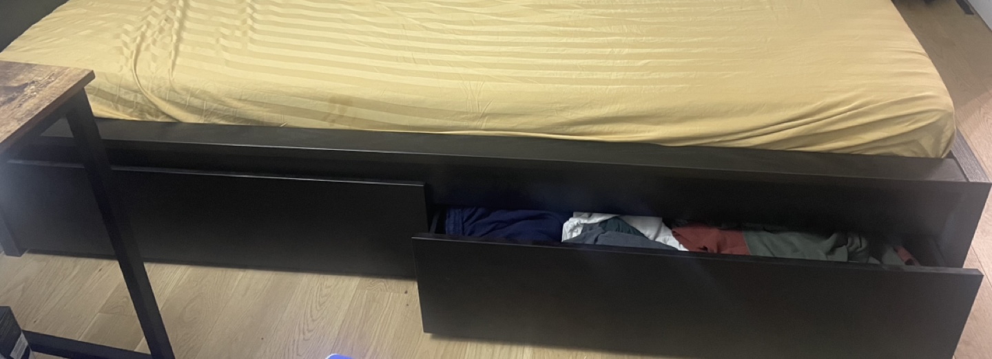 IKEA MALM Queen/King Storage Boxes for bed
