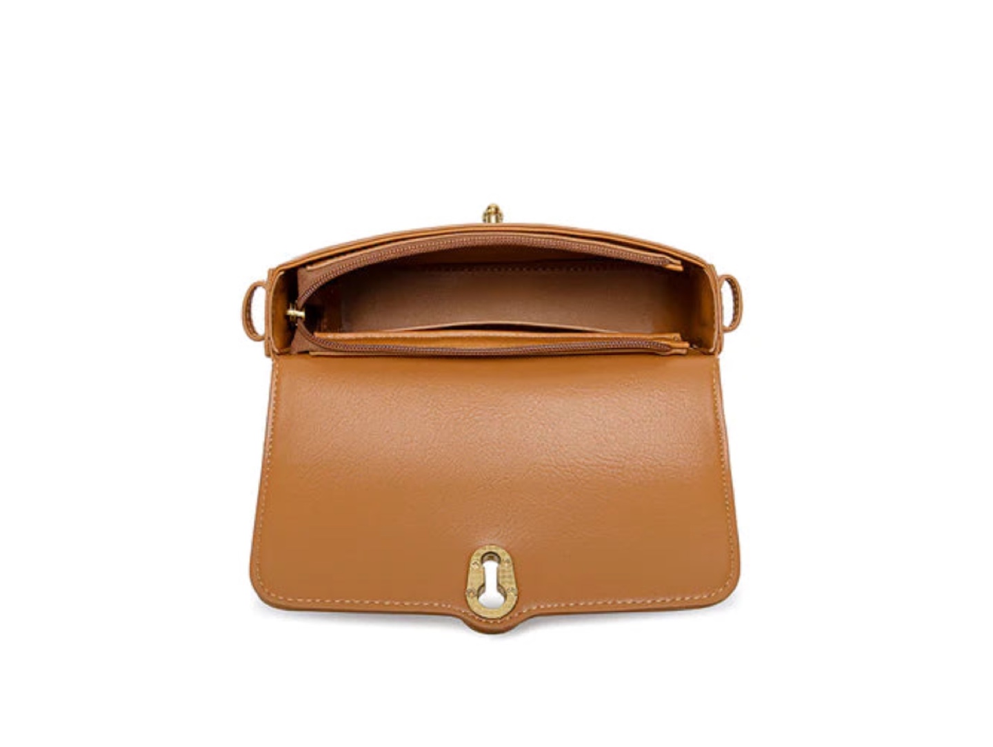 Pixie Mood Leather Shoulder Bag - Tan - photo 4