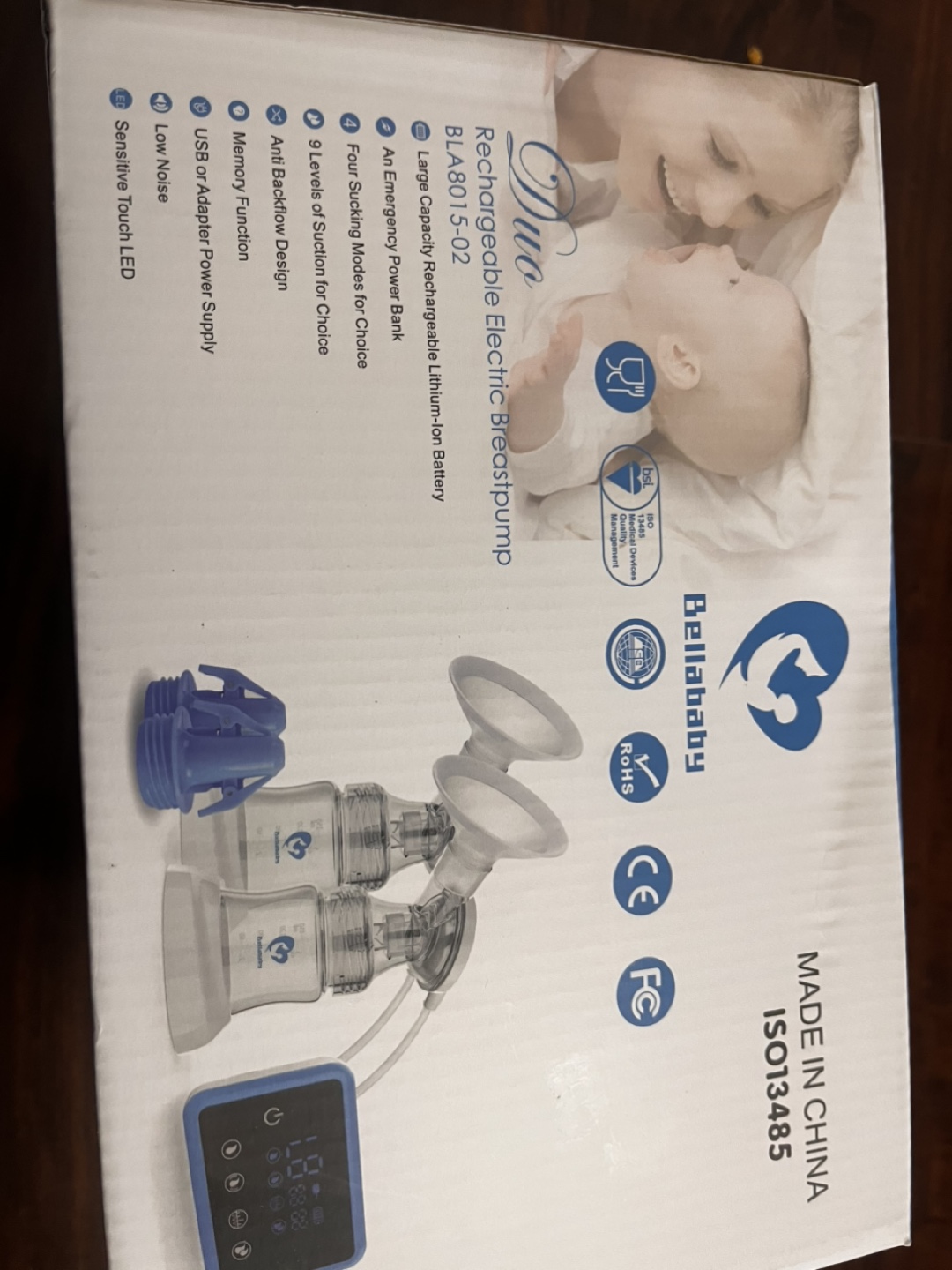 Bellababy Rechargeable Double Electric Breast Pump