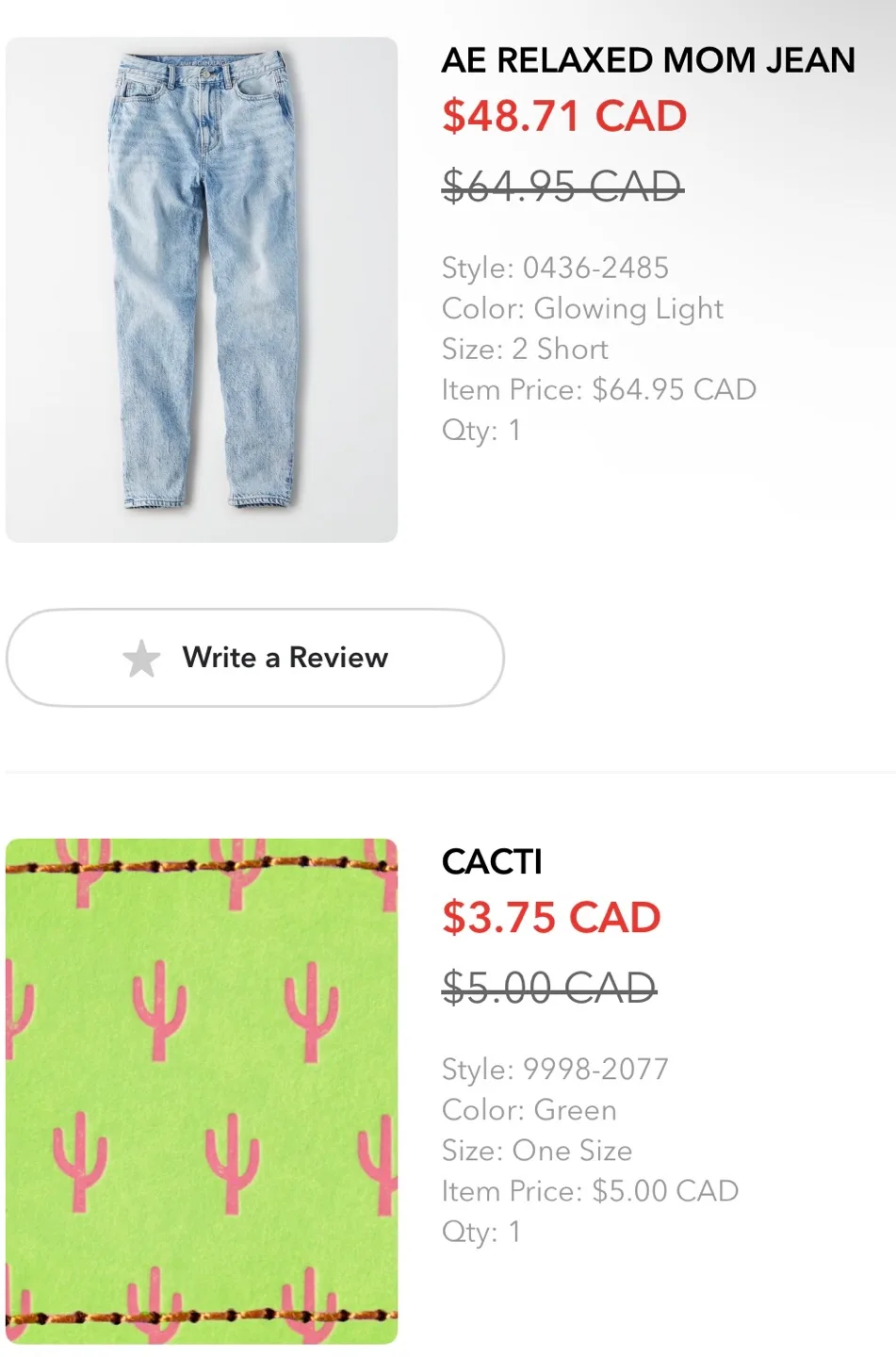 American Eagle Women's Light Wash Mom Jeans - Size 2 Short image indicator(7)