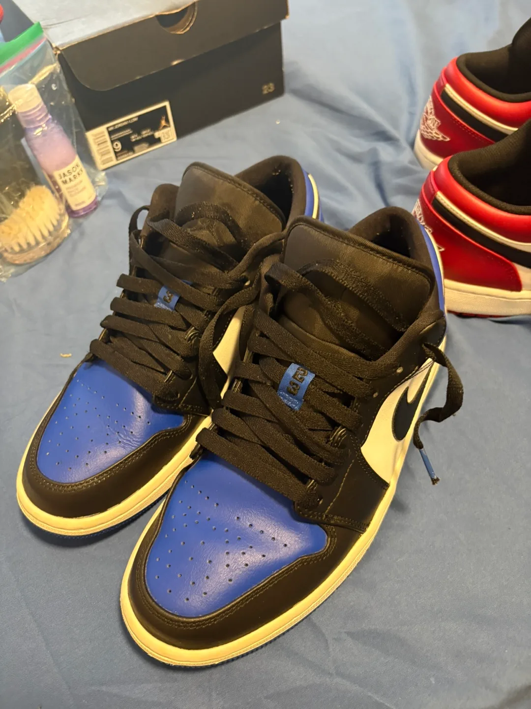 Pair of Air Jordan 1 Low Sneakers - (70$ EACH) or read below! image indicator(4)