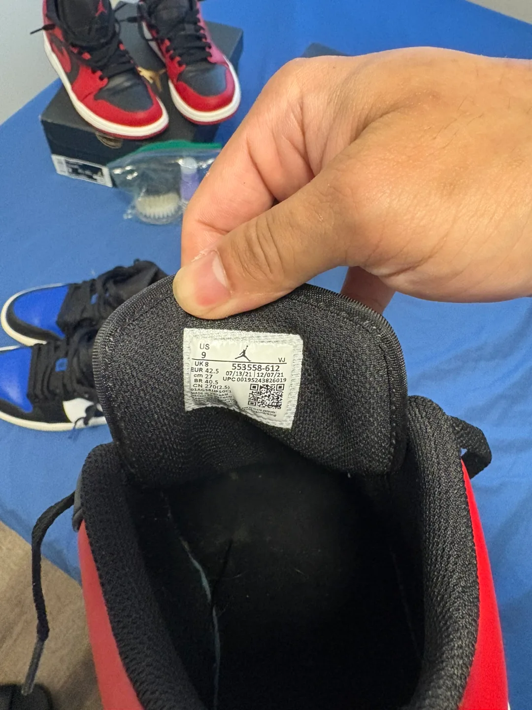 Pair of Air Jordan 1 Low Sneakers - (70$ EACH) or read below! image indicator(7)