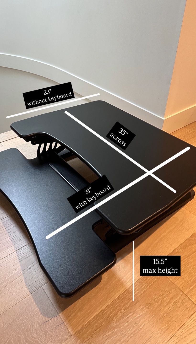 Sit to Stand Riser / Stand Up Desk Converter - photo 2