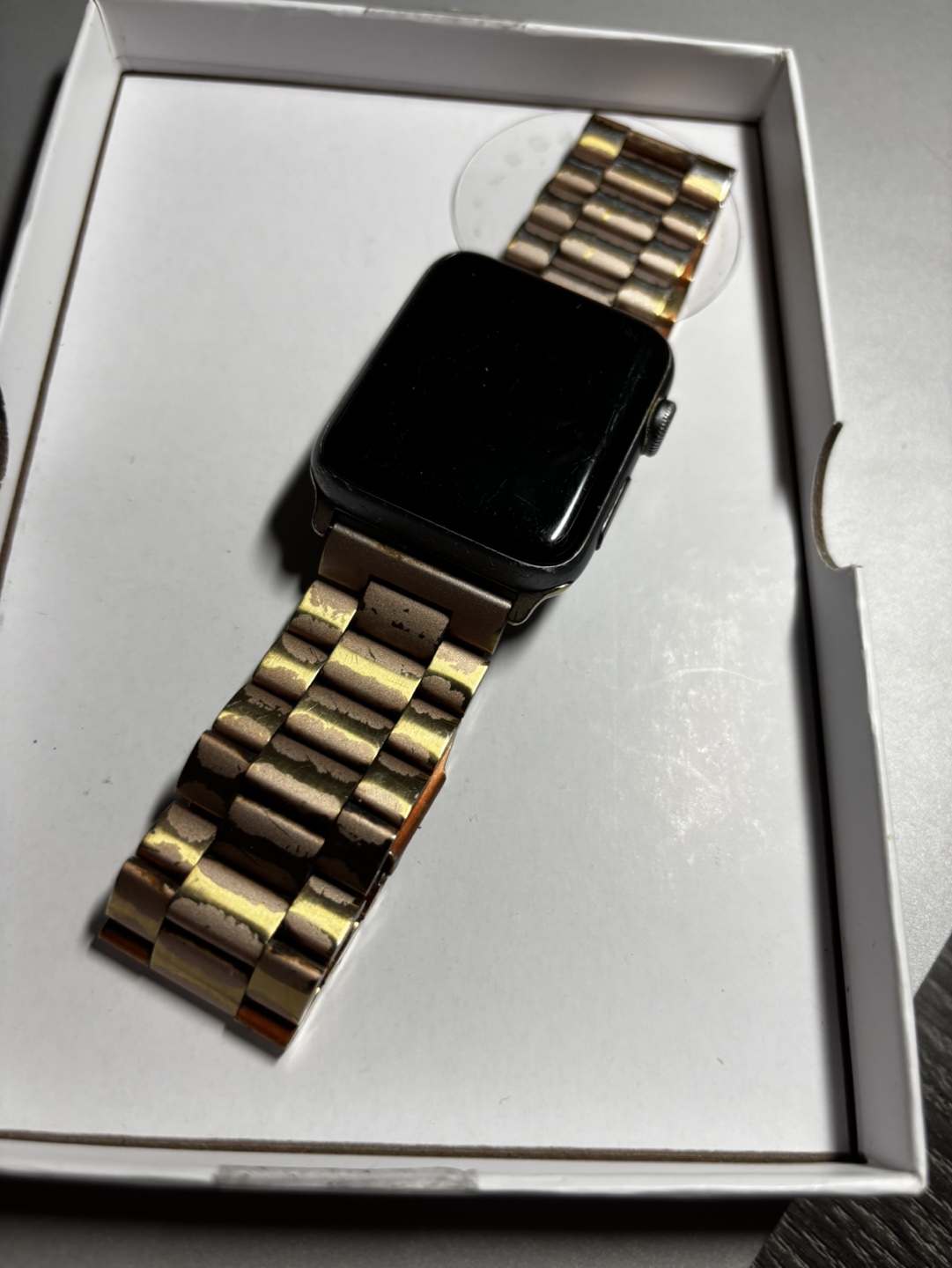Apple Watch 3 with Fullmosa Band & Extra Brown Leather Band - photo 2