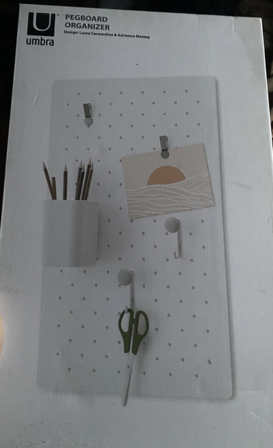Umbra Pegboard Organizer - White