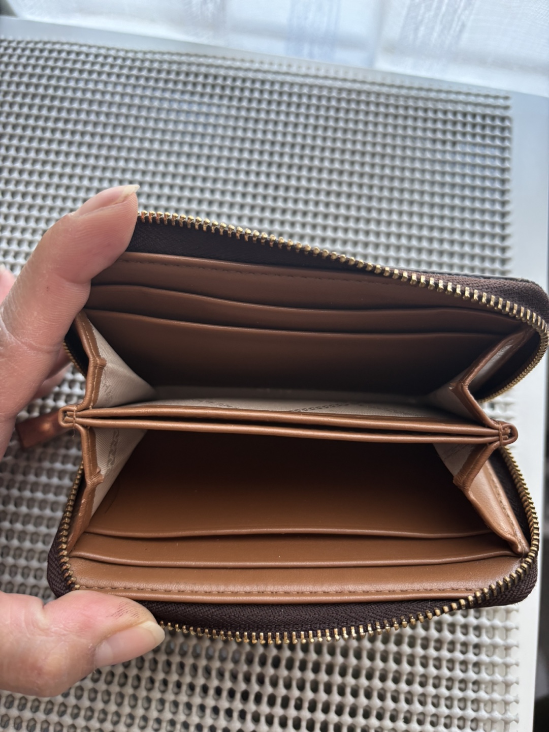Michael Kors Brown Zip-Around Wallet - photo 3