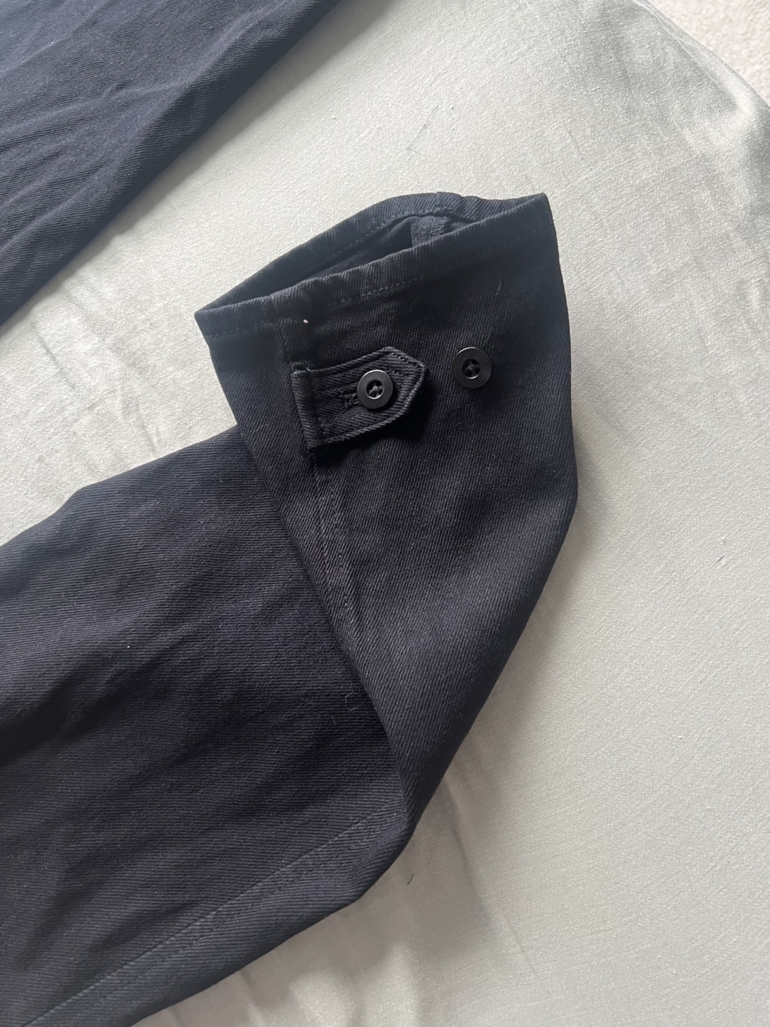 Wildfred Black Cargo Pants - Size 4 - photo 4