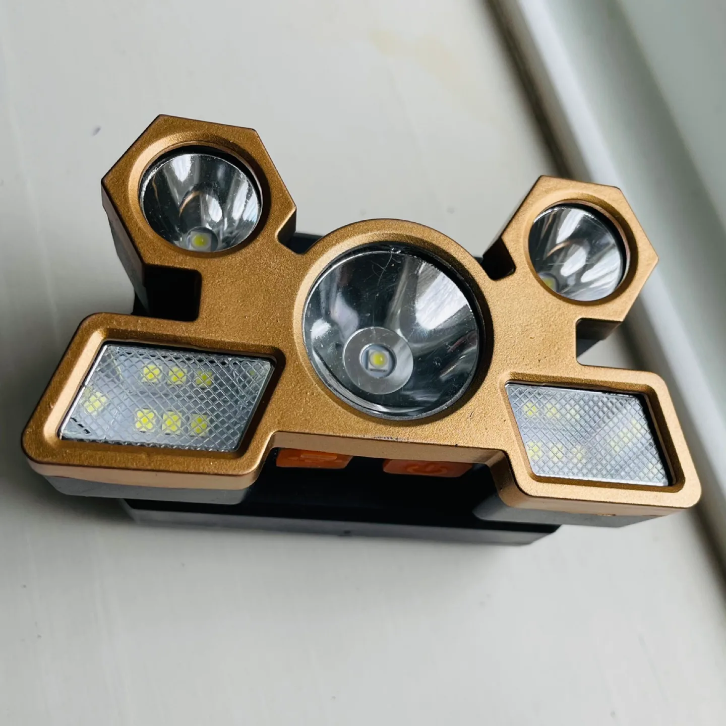 Rechargeable LED Headlamp with Multiple Light Modes image indicator(2)