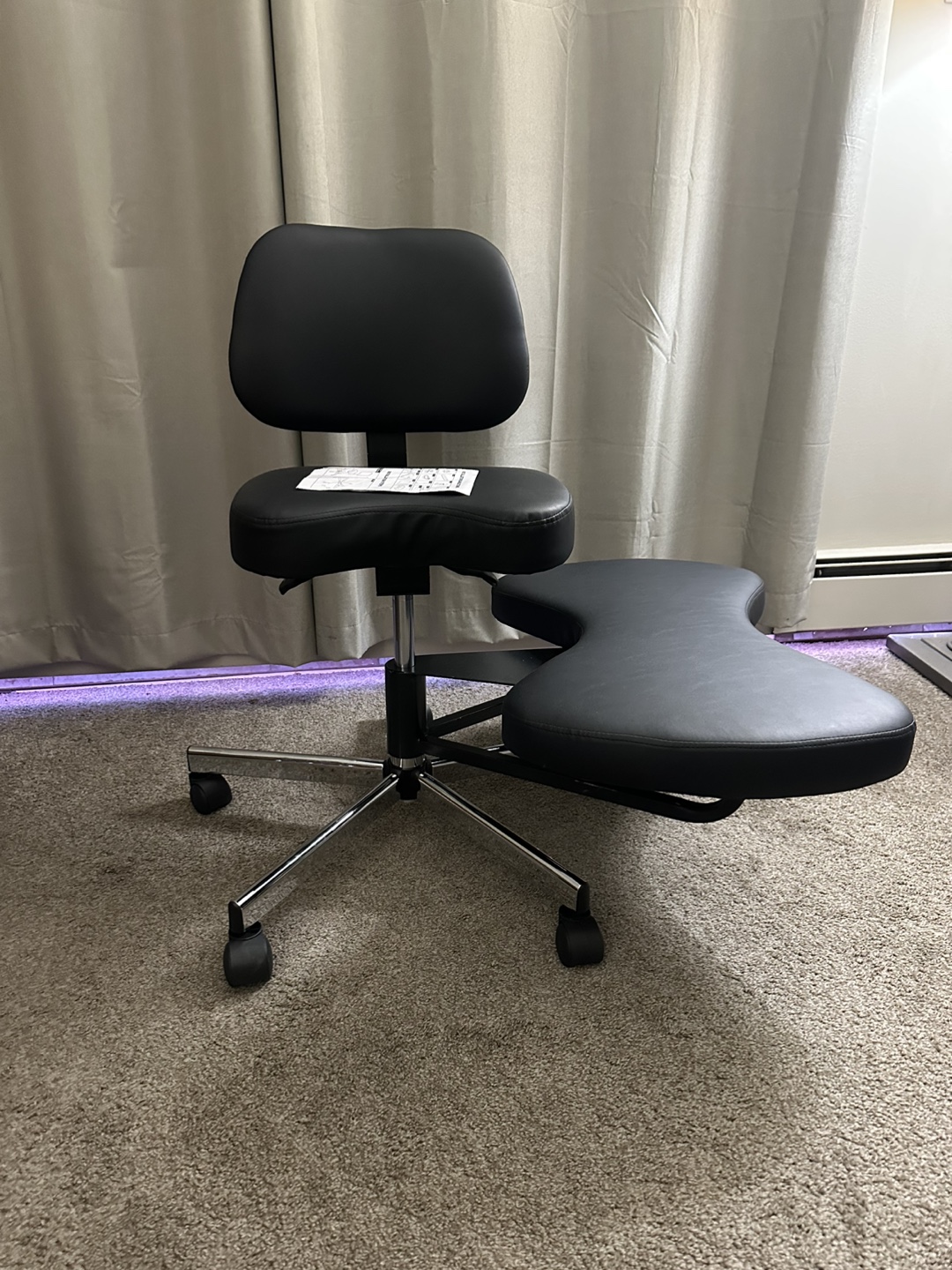 Brand new Tcowoy Ergonomic Meditation Chair, installed today. - photo 5