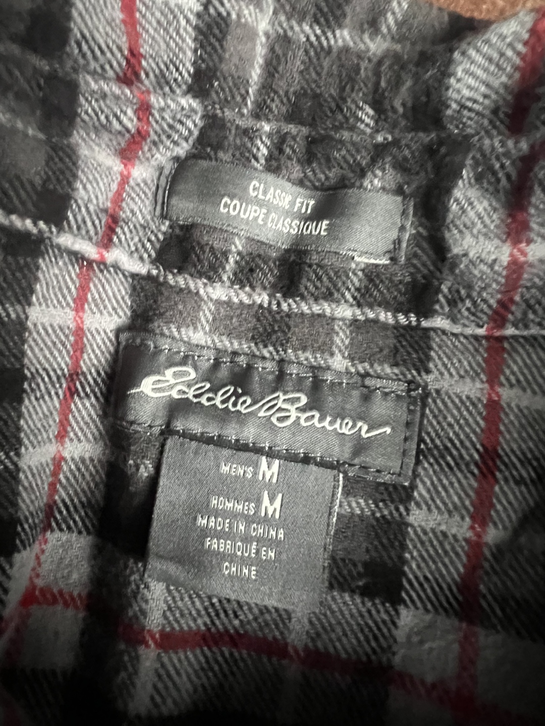 Eddie Bauer Men's medium Flannel Shirt - photo 2