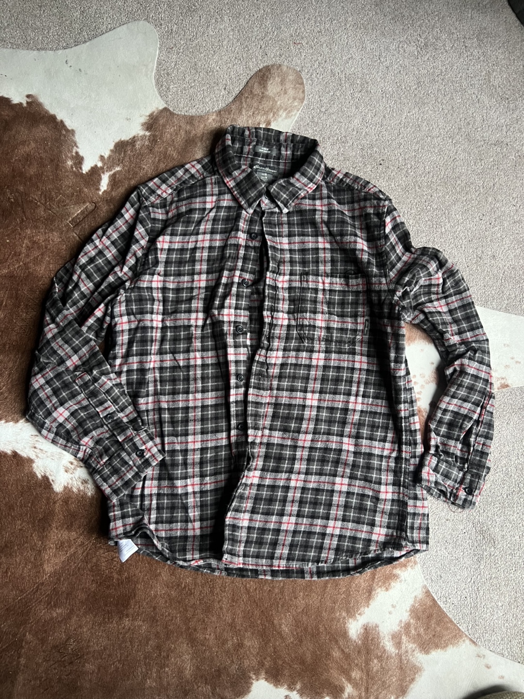 Eddie Bauer Men's medium Flannel Shirt