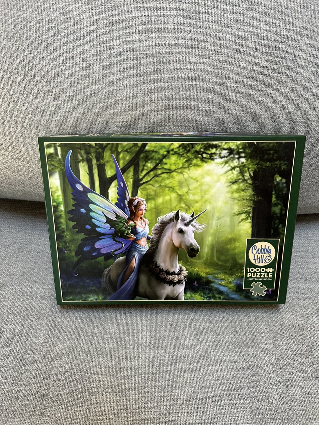 Cobble Hill 1000 Piece Puzzle - Fairy and Unicorn