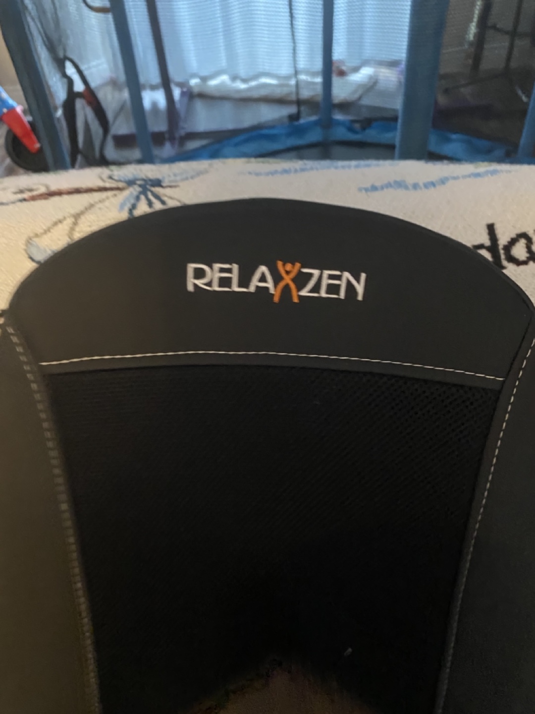 Relaxzen 6-Motor Heated Massage Seat Cushion