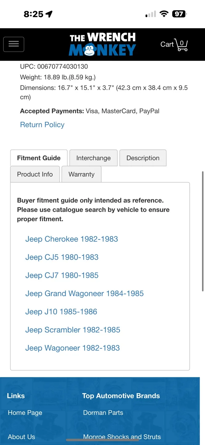 Southeast Clutch 01-017 Jeep image indicator(10)
