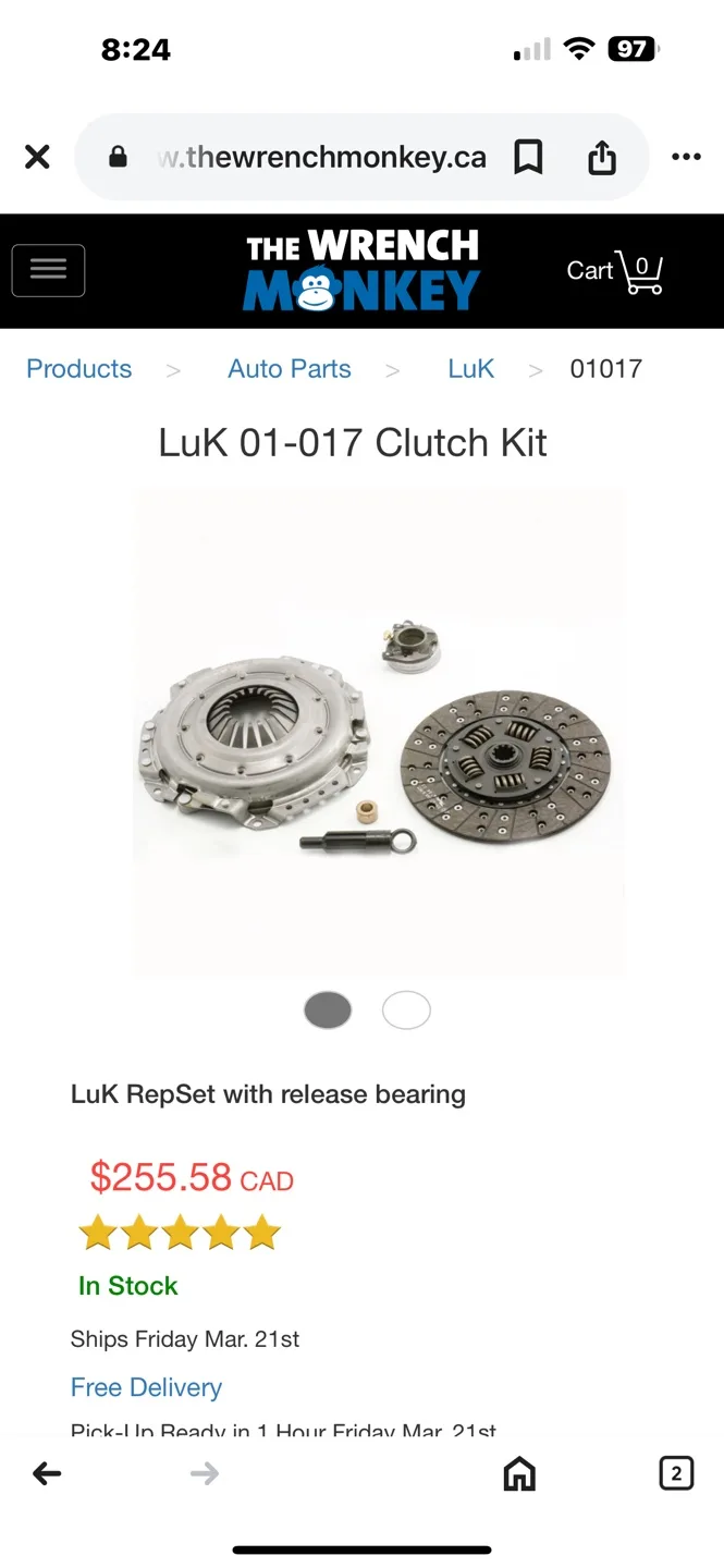 Southeast Clutch 01-017 Jeep image indicator(9)