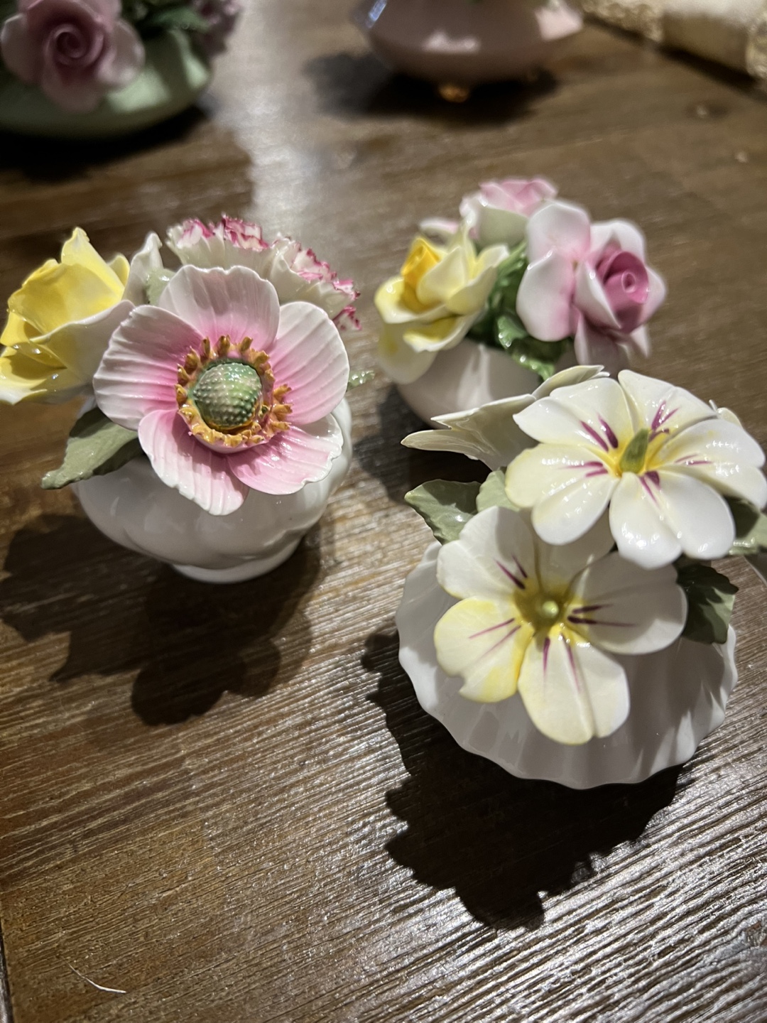 Bone China Flowers - English/British Decor Set - photo 3