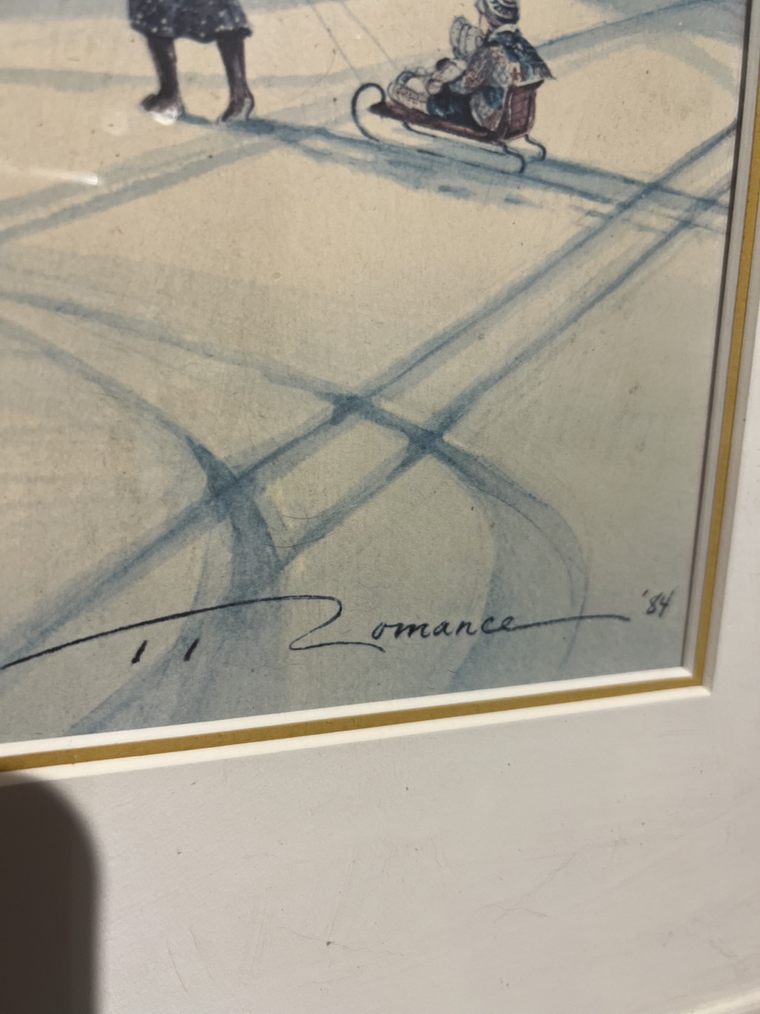 Vintage Framed Print Artwork - Niagara on the Lake - photo 3