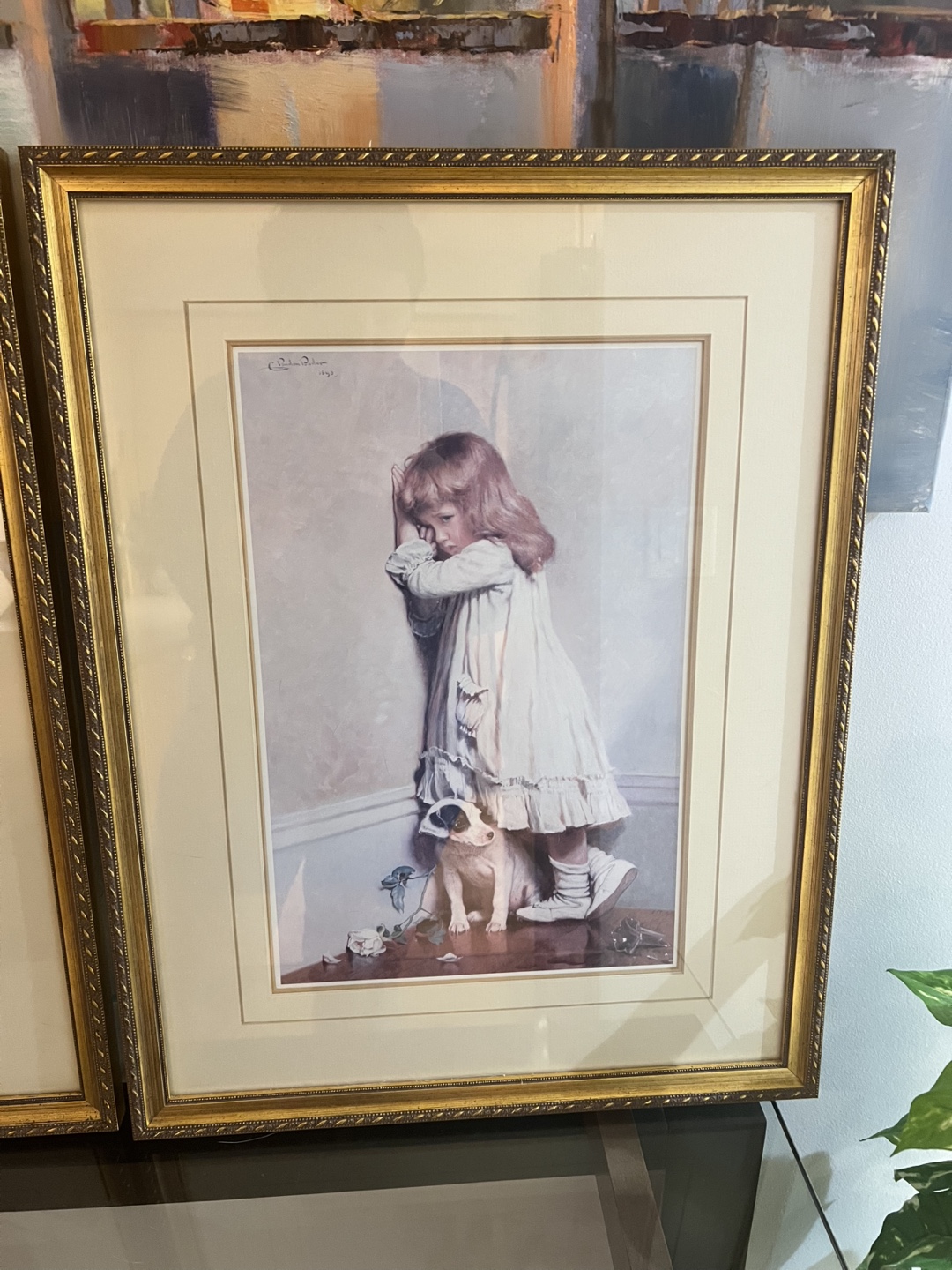 Vintage Framed Prints - Artist Charles Burton Barber - photo 3