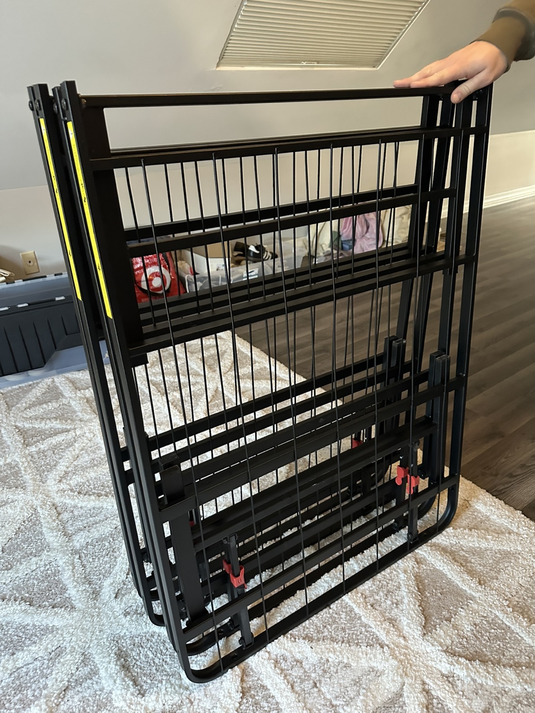 Queen Metal Bed Frames Foldable - photo 4