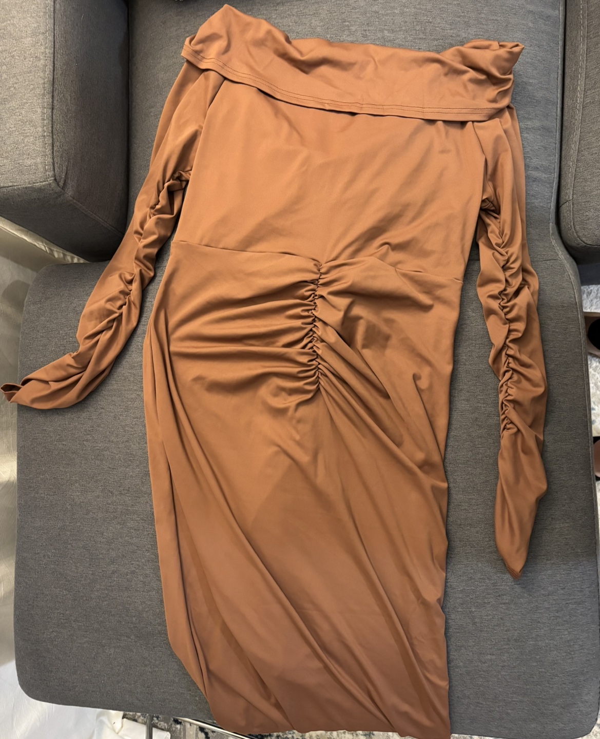 Micas brown dress XXL - photo 2