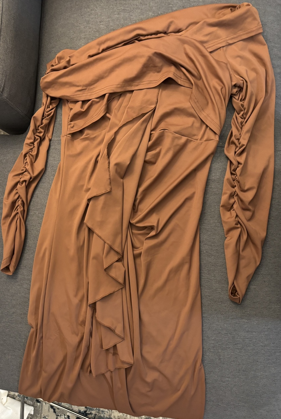 Micas brown dress XXL