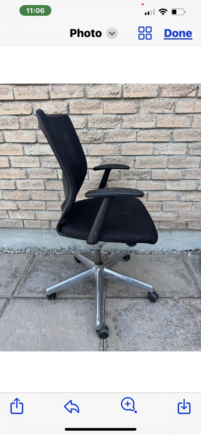 Office Chair - Black Mesh Back and Seat - photo 4