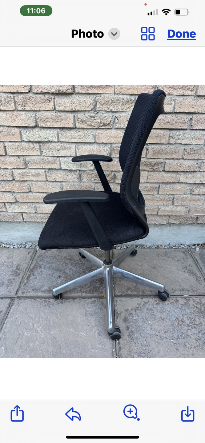 Office Chair - Black Mesh Back and Seat - photo 3