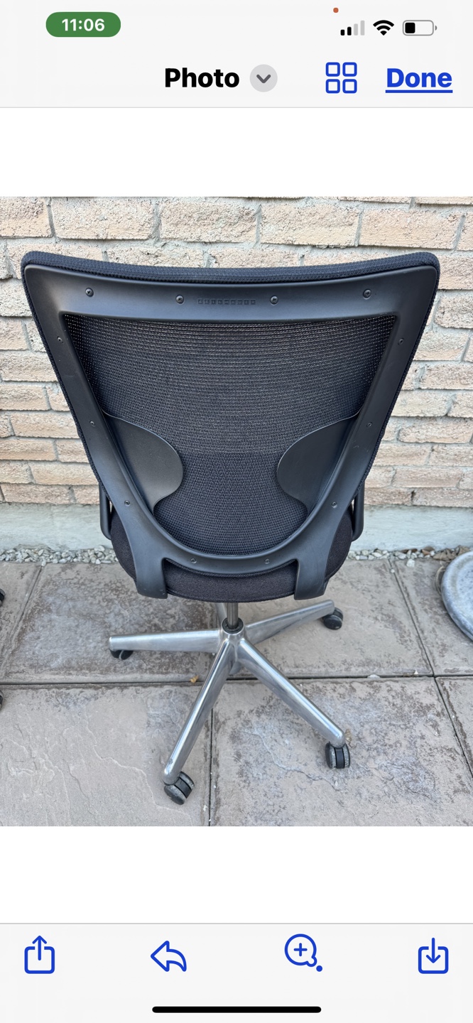 Office Chair - Black Mesh Back and Seat - photo 2