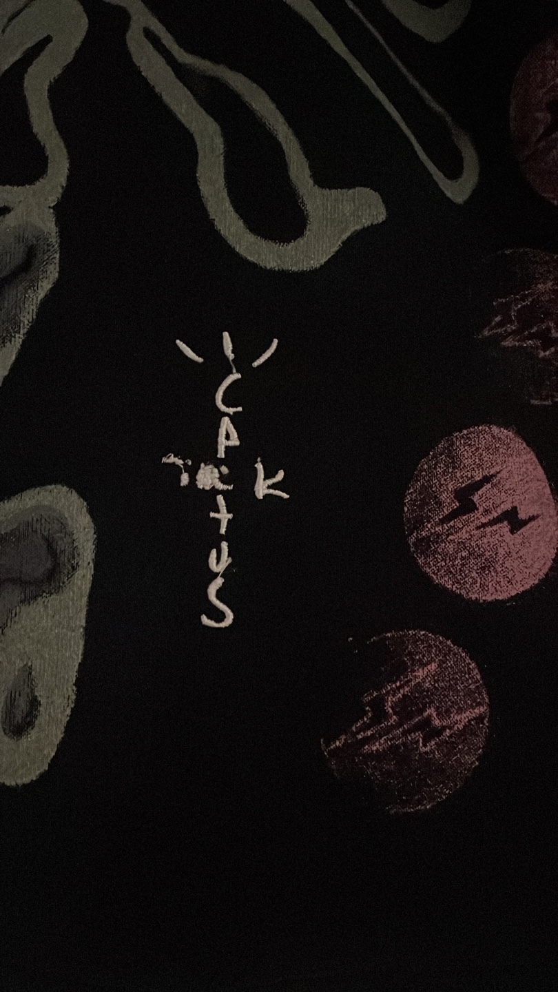 Cactus Jack Skeleton Zip-Up Hoodie - Size M - photo 5