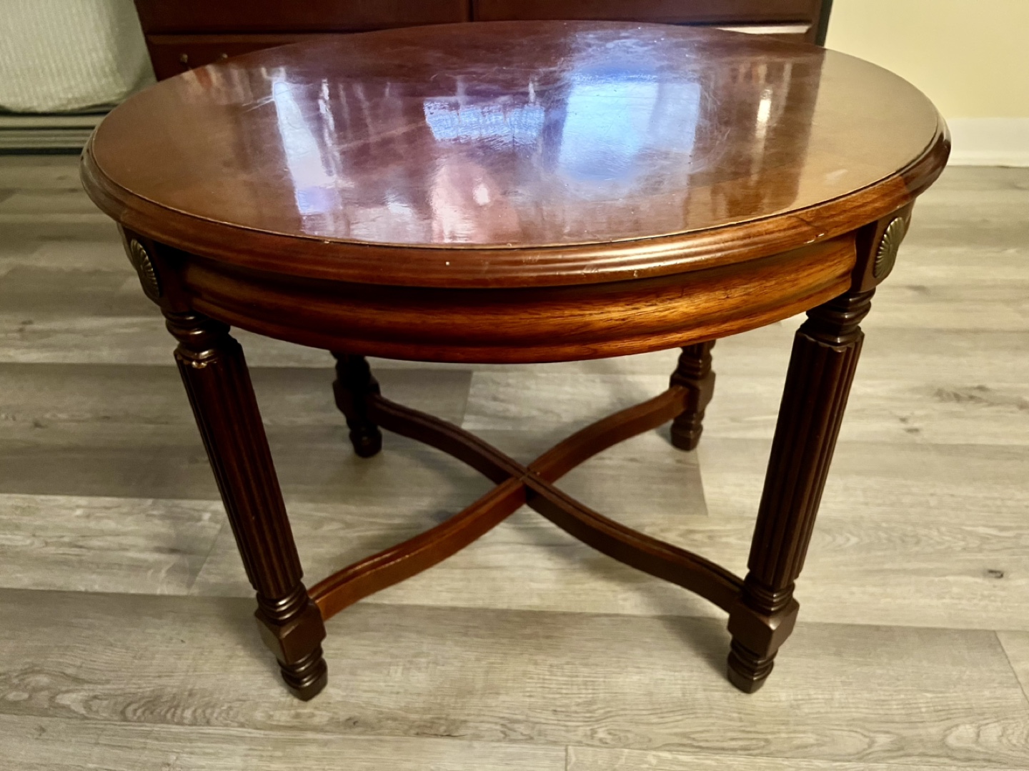 Round Wooden coffee Table
