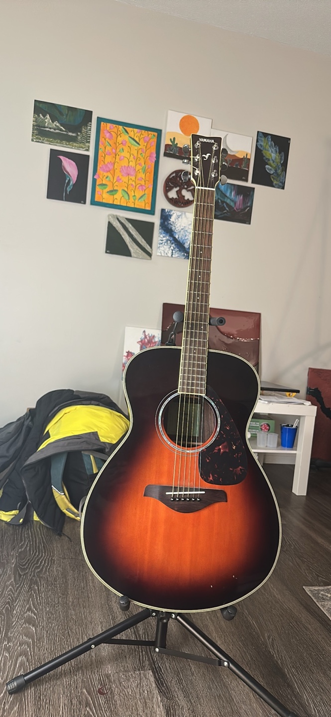 Yamaha FG800 Acoustic Guitar - photo 3