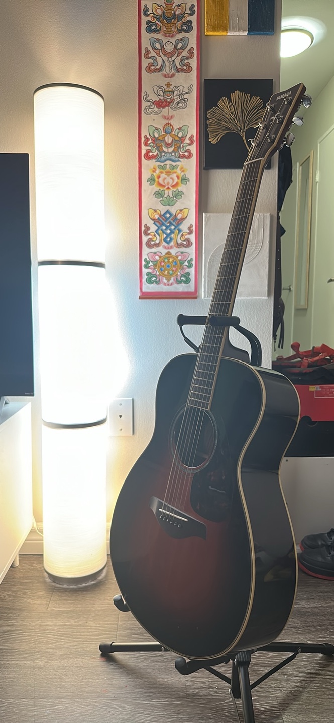 Yamaha FG800 Acoustic Guitar - photo 2