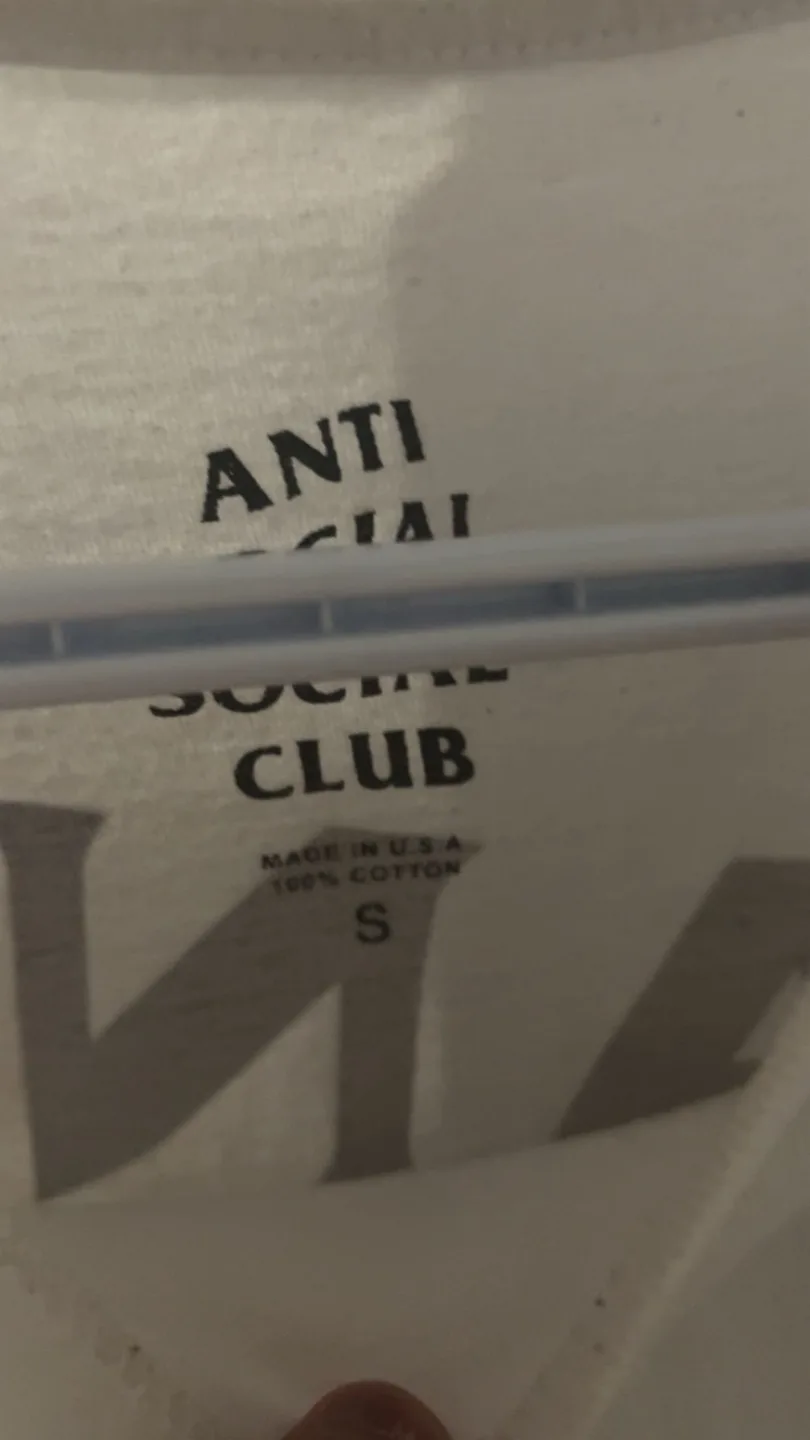(READ DESC) Anti Social Social Club T-Shirt - Size Small image indicator(3)