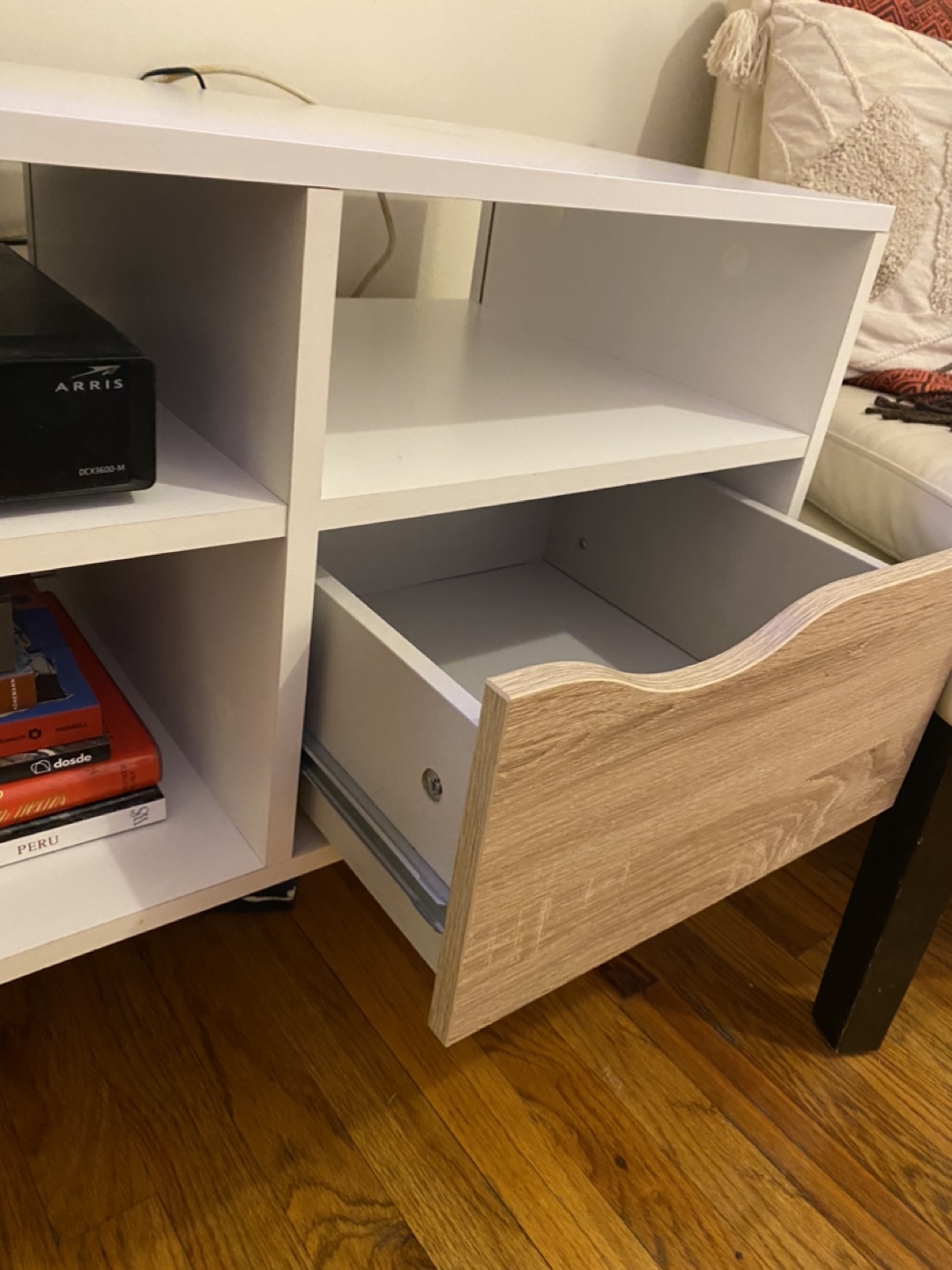 Mid-Century Modern TV console with Drawers - photo 3
