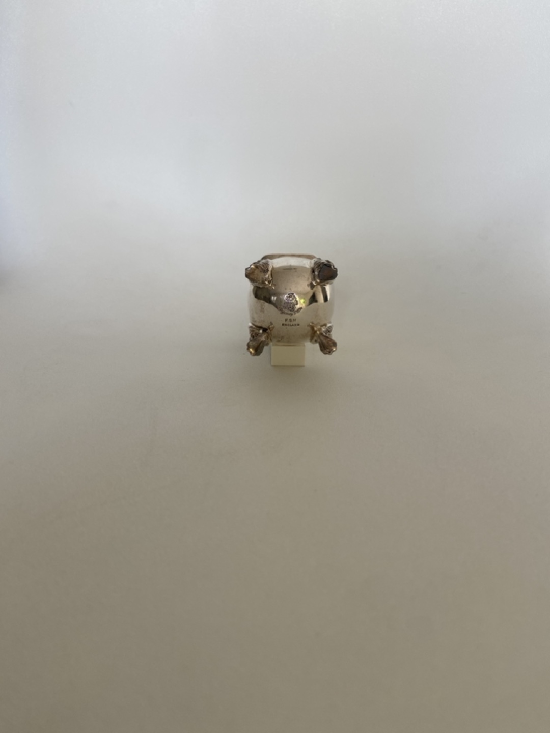 Antique Silver Pepper Shaker - photo 2