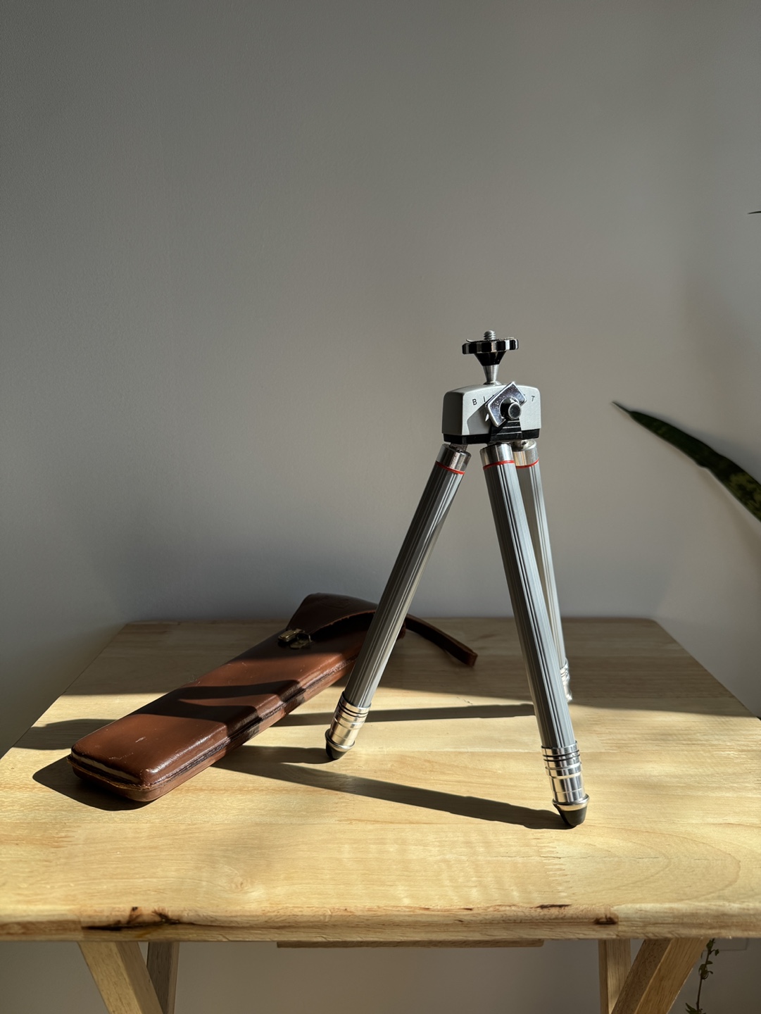 Vintage Camera Tripod, Biloret by Bilora, Compact Travel Tripod