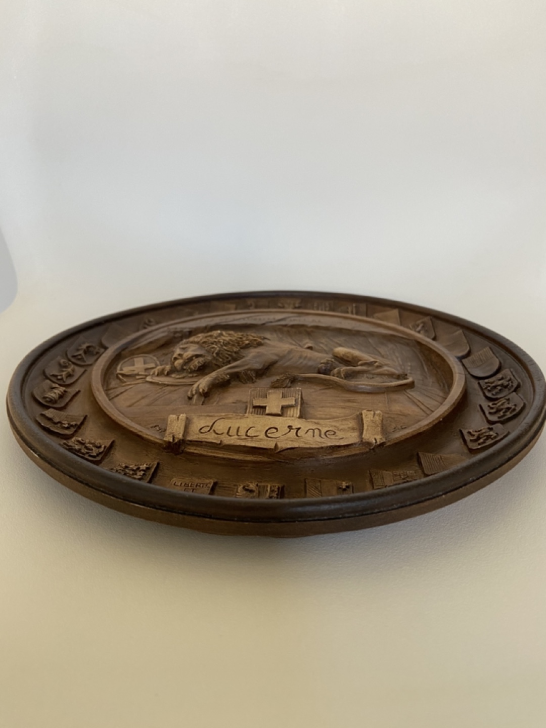 Vintage Lucerne Lion Wall Plaque - photo 2