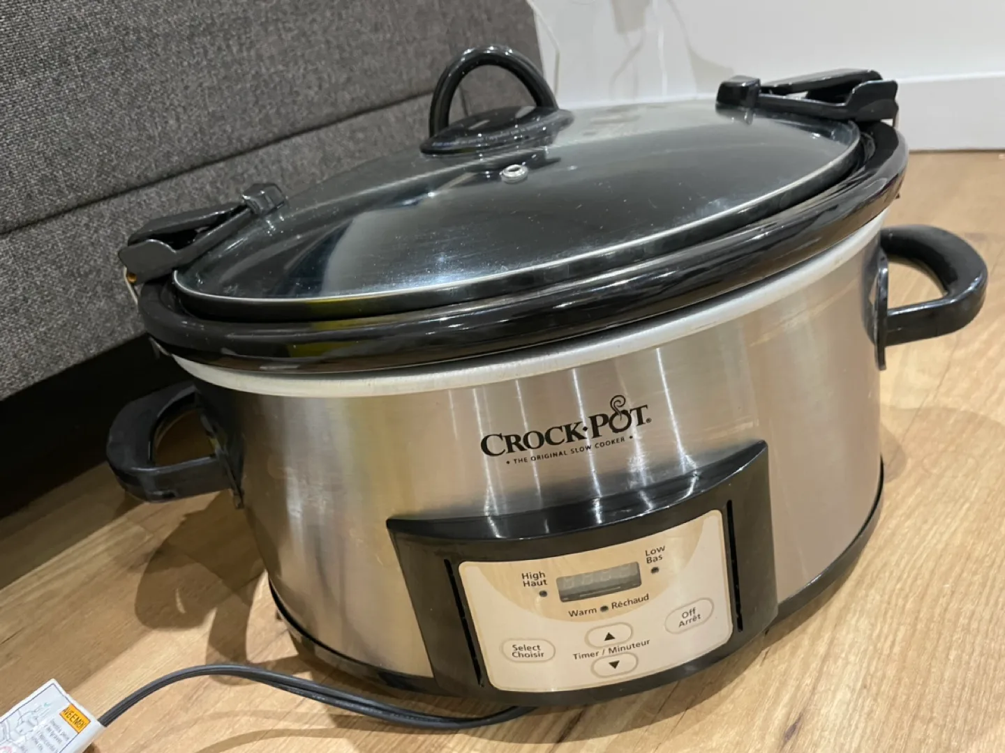 Crock-Pot 6-Quart Slow Cooker - Stainless Steel image indicator(4)