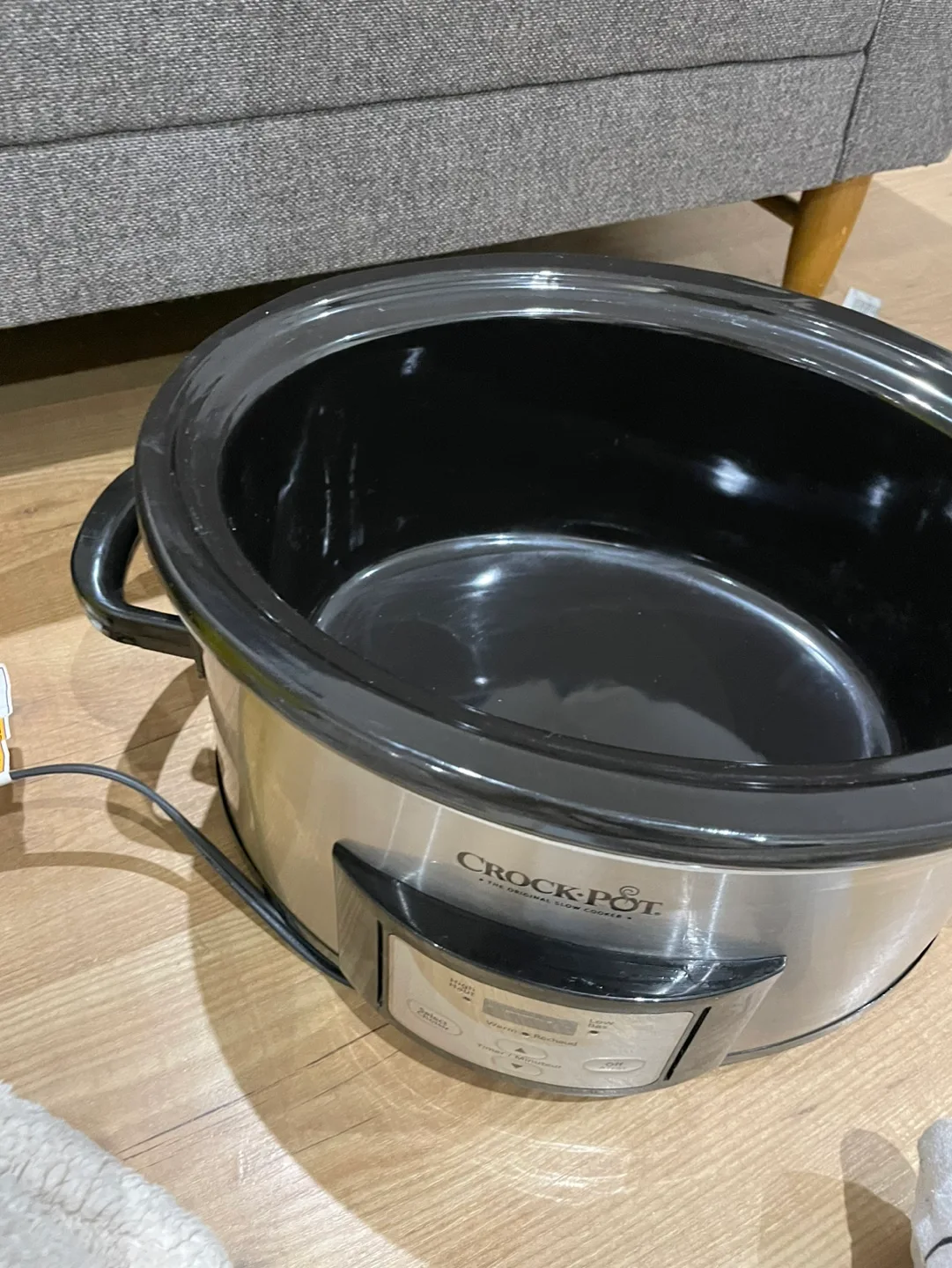 Crock-Pot 6-Quart Slow Cooker - Stainless Steel image indicator(3)